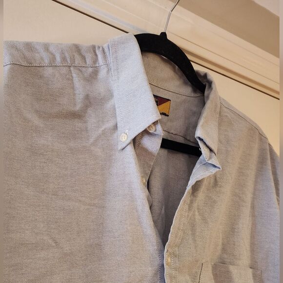 Camp Creek men's light blue button up shirt size XL - Picture 2 of 5